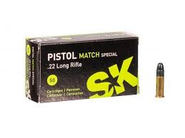 LAPUA 22LR SK PISTOL MATCH SPECIAL (OP.50 SZT.)  