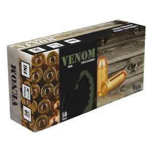 9x19 MEDEF Venom 115gr FMJ OP. 1000 SZT.