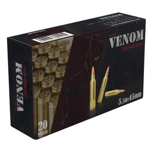 MEDEF Venom 5,56x45/.223Rem 55gr FMJ OP. 20 SZT.