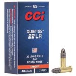22 LR CCI QUIET-22SHP SUBSONIC (OP. 50SZT.)  