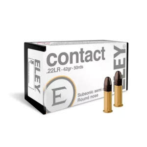 22 LR ELEY CONTACT SUBSONIC