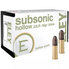 22 LR ELEY  SUBSONIC HP
