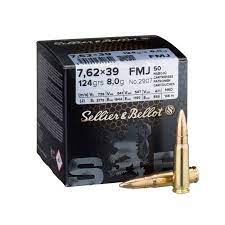 7,62x39 FMJ SELLIER& BELLOT 