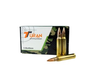 AMUNICJA KULOWA 5,56x45MM/223REM TURAN 55GR/3,56G OP. 30 SZT. (1)
