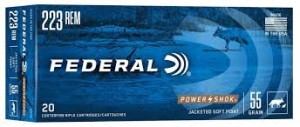 FEDERAL KAL.223Rem SP 55GR  