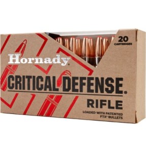 HORNADY CRITICAL DEFENSE KAL.223Rem   FTX CD 73GR/4,73 OP. 20 SZT.  