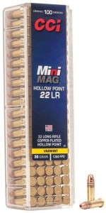 22 LR CCI MINIMAG HP 2.3G/36GRS (OP. 100SZT.)