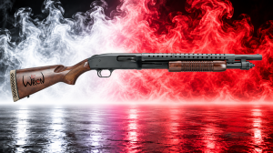12/76  MOSSBERG RETROGRADE 590 LUFA 470MM ORZECH 