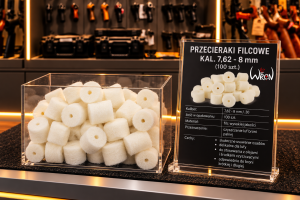 PRZECIERAKI FILCOWE KAL. 7,62-8MM (100 szt. )  