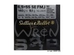 SELLIER&BELLOT 6,5x55 SE FMJ 140gr/9,1g (OP.50 SZT.) 