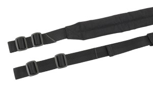 PAS NOSNY - Szybko-regulowany 2-punktowy - Black 